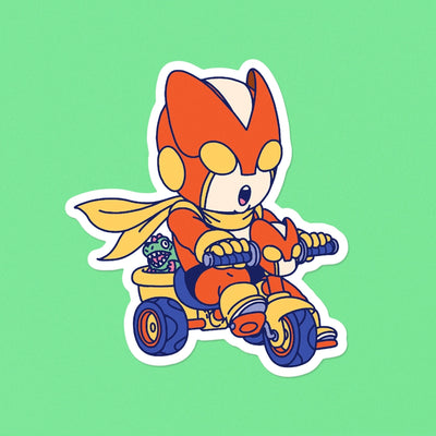'Justice-Kun' Vinyl Sticker