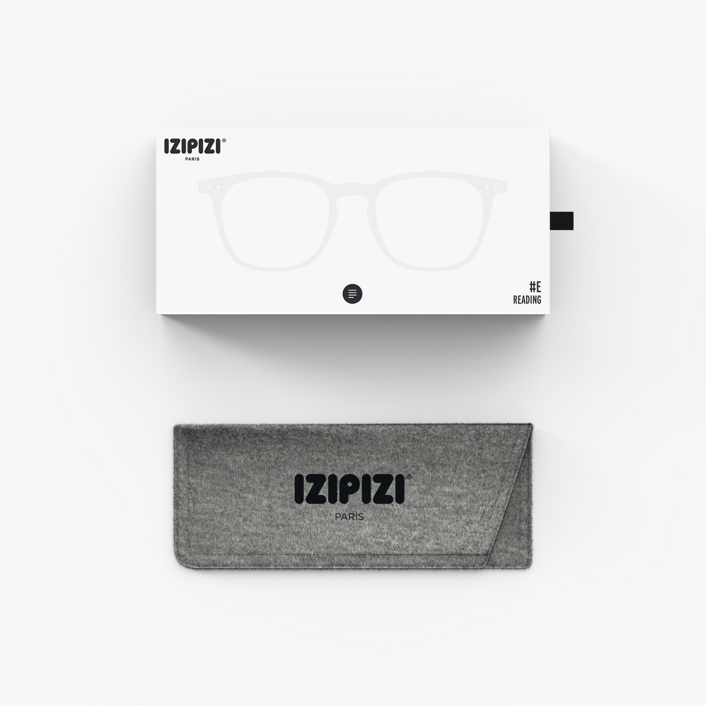 Reading Glasses - Design 'E' in Crystal by Izipizi