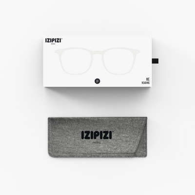 Reading Glasses - Design 'E' in Crystal by Izipizi