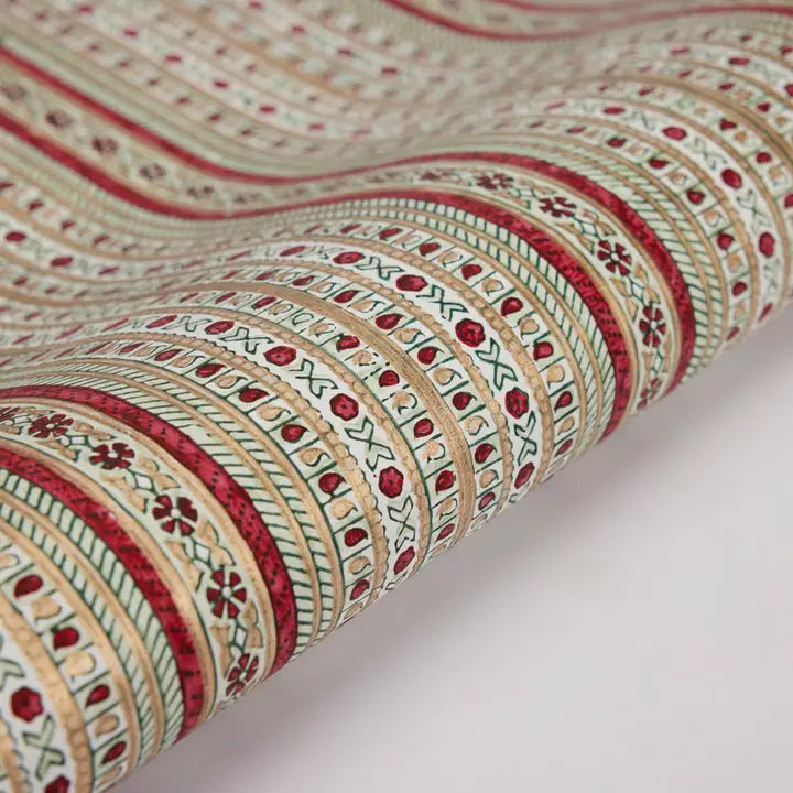 Hand Block Printed Wrap - Benares Festive Mix