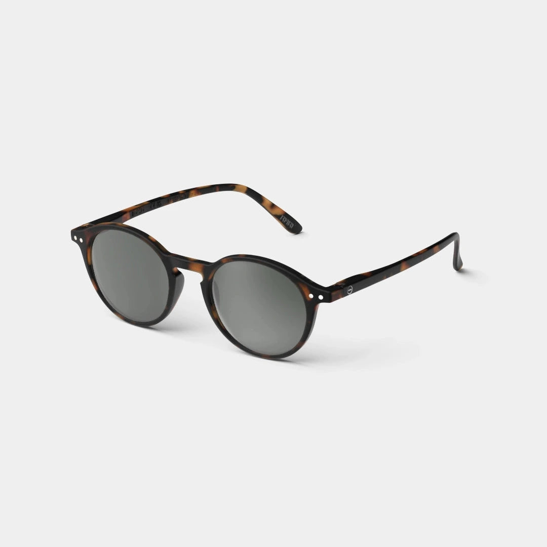 Sunglasses - Design 'D' in Tortoise by Izipizi (Grey Lenses)*