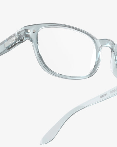 Reading Glasses - Design 'B' in Frozen Blue  by Izipizi