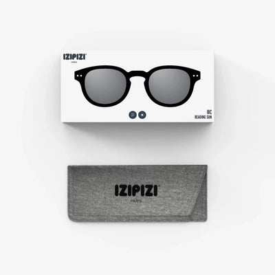 Reading Sunglasses - Design 'C' in Black by Izipizi