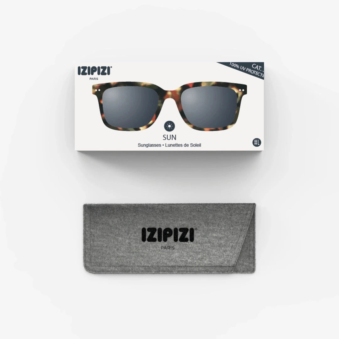Sunglasses - Design 'L' in Tortoise by Izipizi