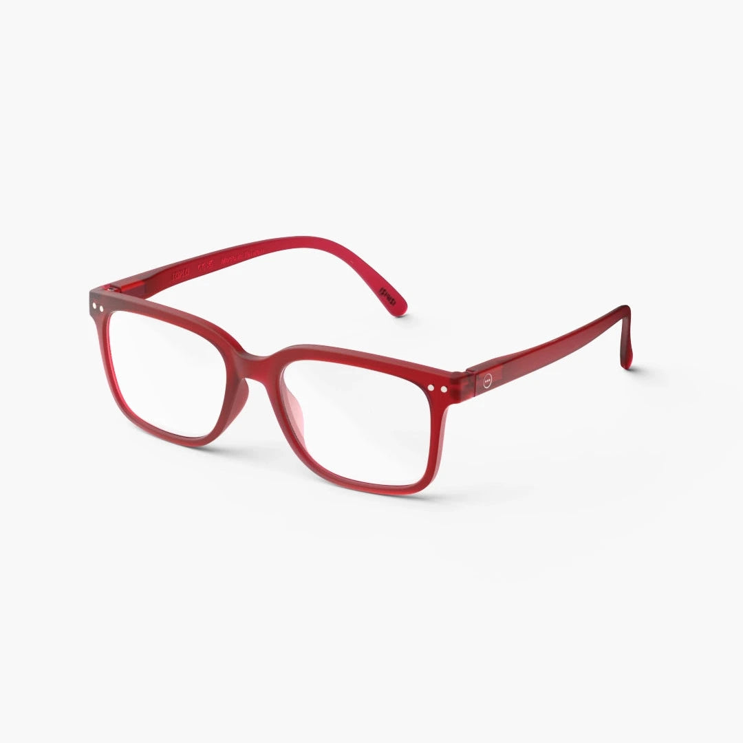 Reading Glasses - Design 'L' in Red by Izipizi*