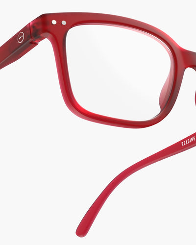 Reading Glasses - Design 'L' in Red by Izipizi*