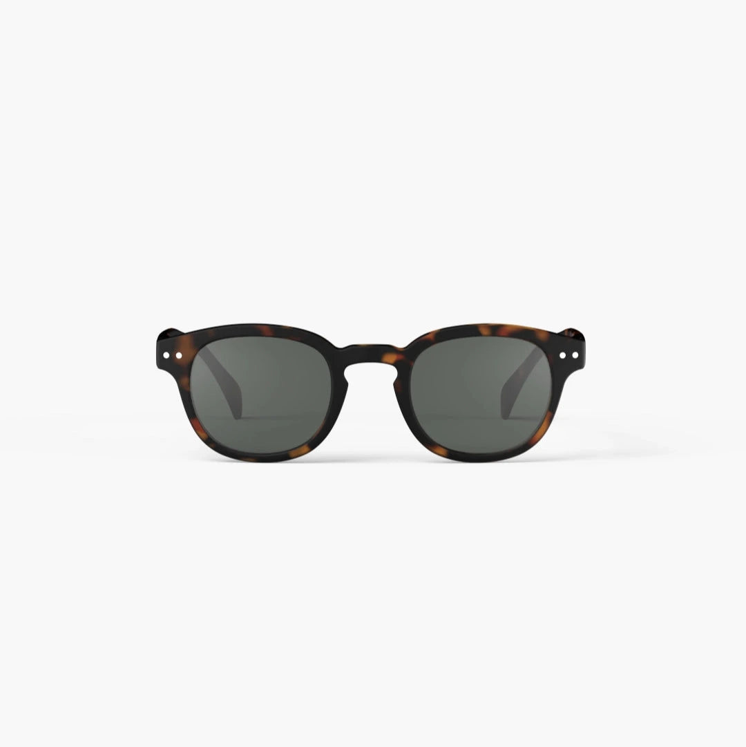 Sunglasses - Design 'C' in Tortoise by Izipizi (Grey Lenses)*