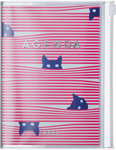 SALE A6 Cats Agenda Wallet Diary - 2025