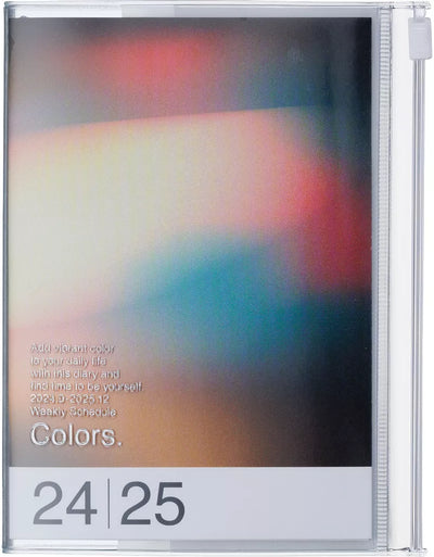 SALE A6 Gradient Colors. Wallet Diary - 2025