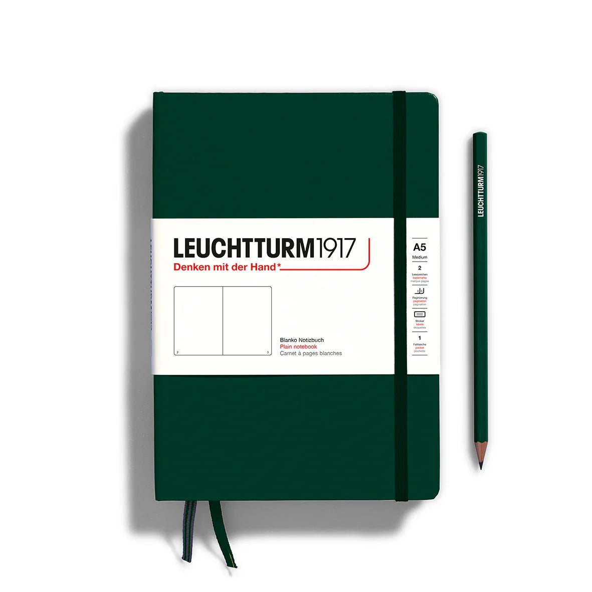 Leuchtturm A5 Notebook - Forest Green