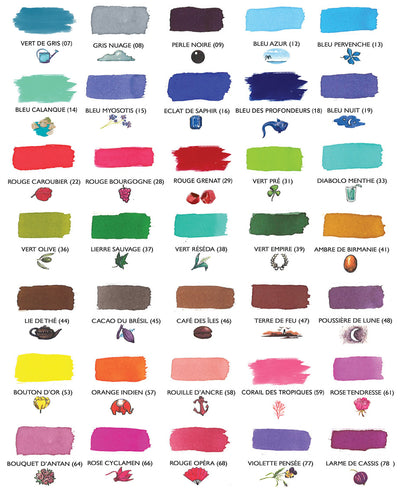 Jacques Herbin Ink Cartridge Tin