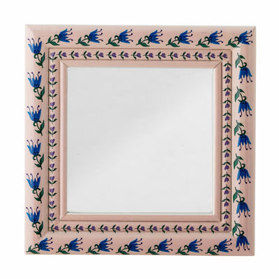 Badia Wall Mirror - Rose Pine