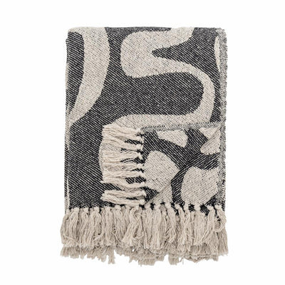 Salobre Recycled Cotton Throw - Black