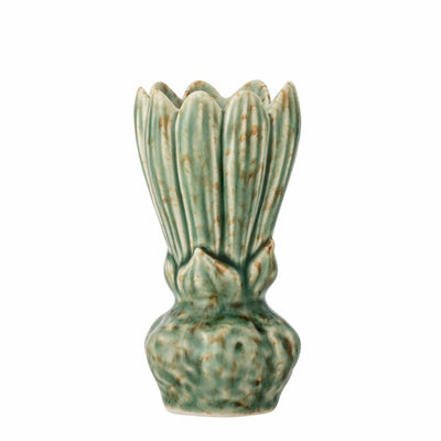 Cyrill Stoneware Vase - Green