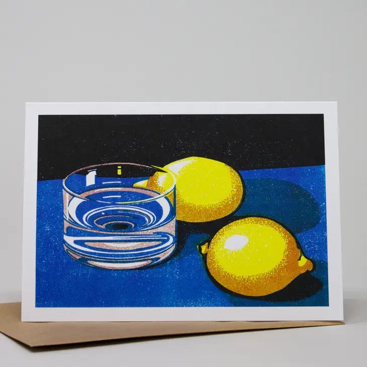 Lemon Greetings Card