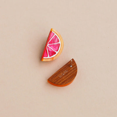 Grapefruit Slice Studs