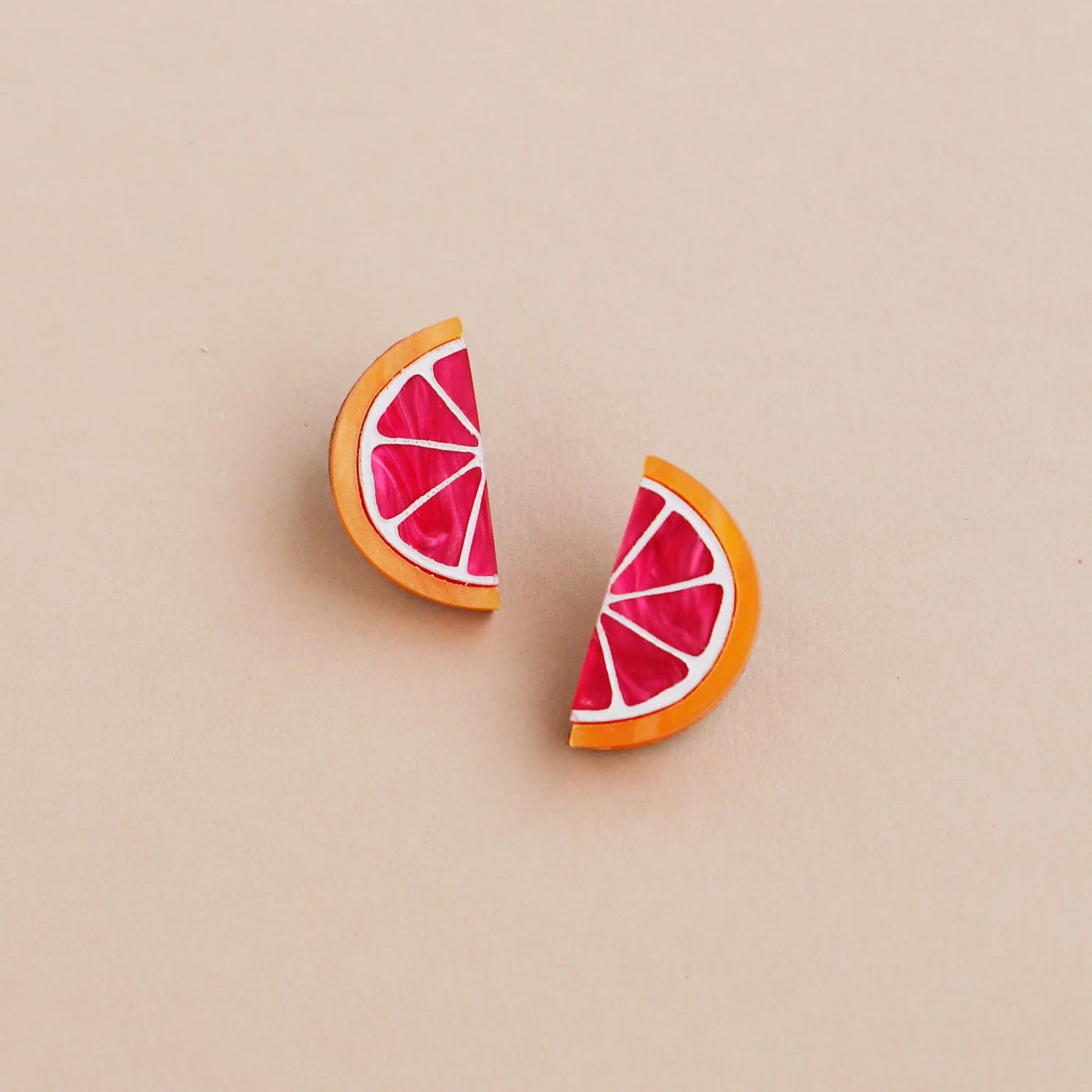 Grapefruit Slice Studs