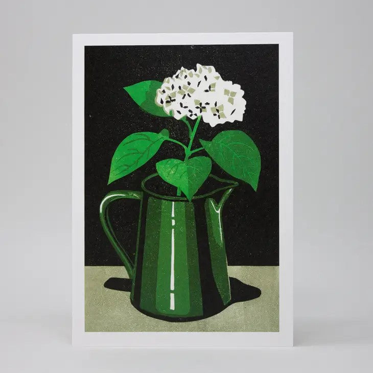 Hydrangea Greetings Card