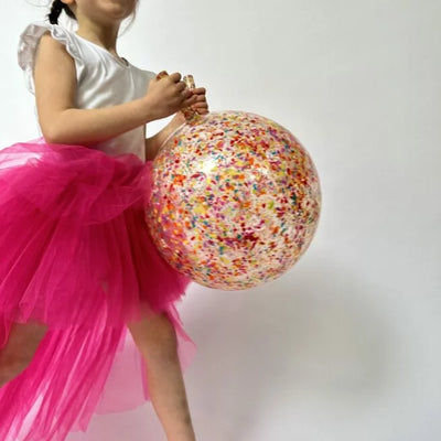 40cm Recycled Confetti Hopping Ball