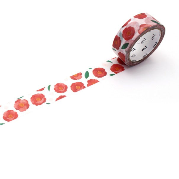 mt Washi Tape - Maruichikyu Camellia