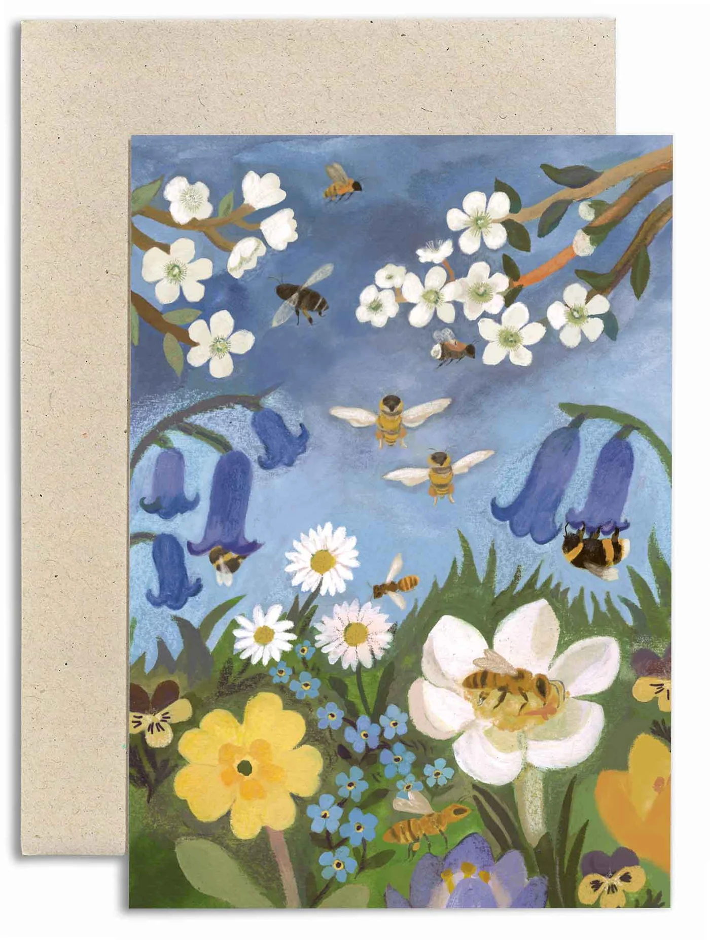Bees & Blooms Card