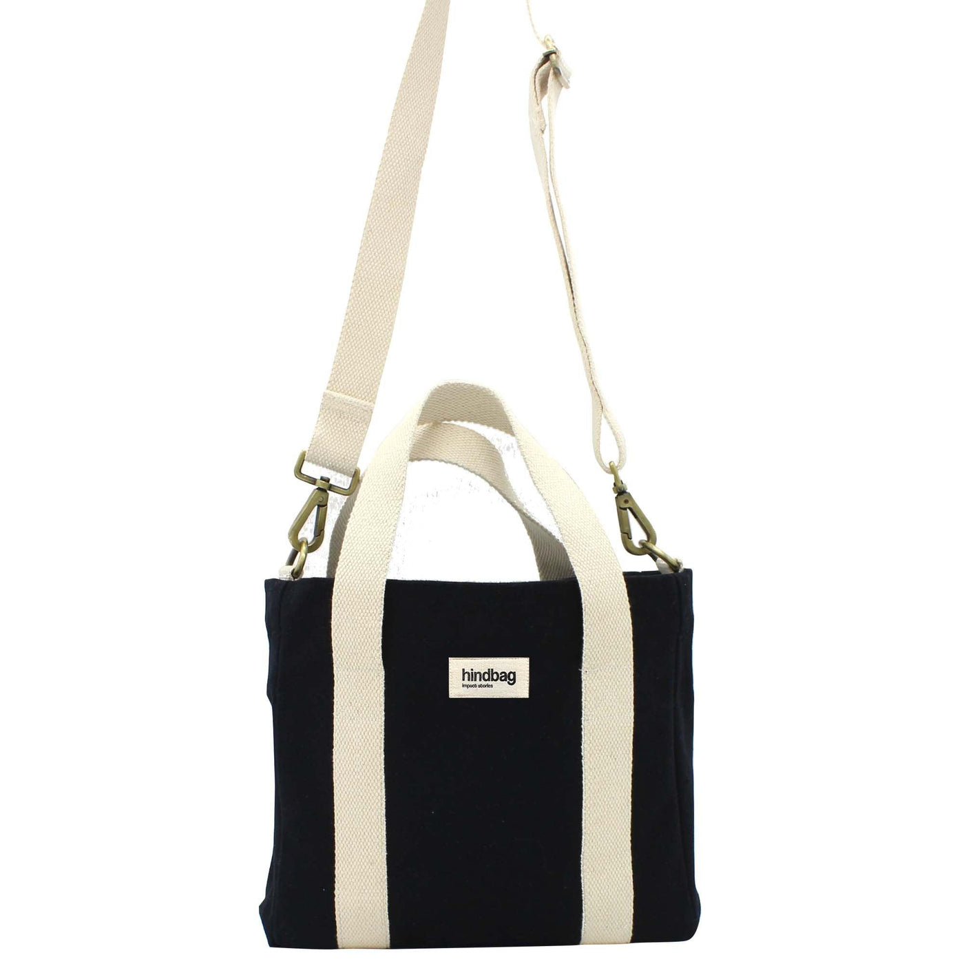 Louise Mini Tote by hindbag - Black