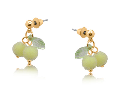 Frosted Berry Stud Earrings