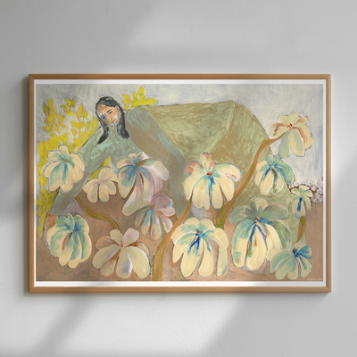 'Rose Garden' Print by Sofia Lind 50 x 70cm