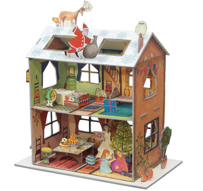 Dolls House Slot Together 3D Advent Calendar