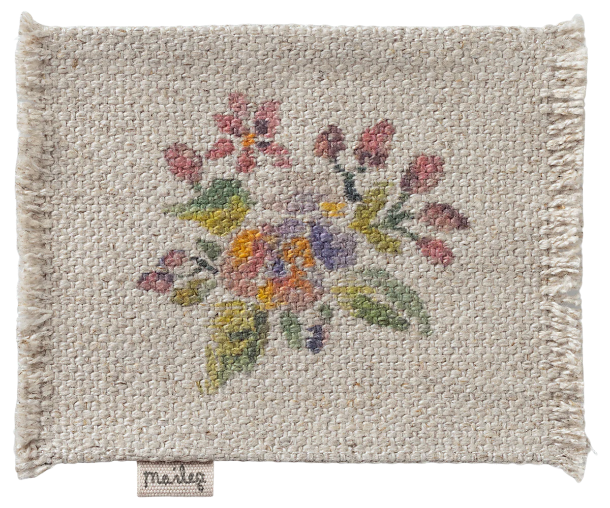 Floral Rug by Maileg - Small