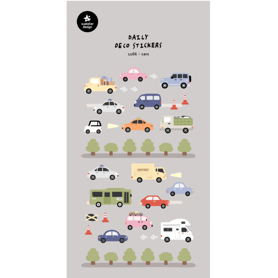 Cars Stickers - 1166 By Suatelier