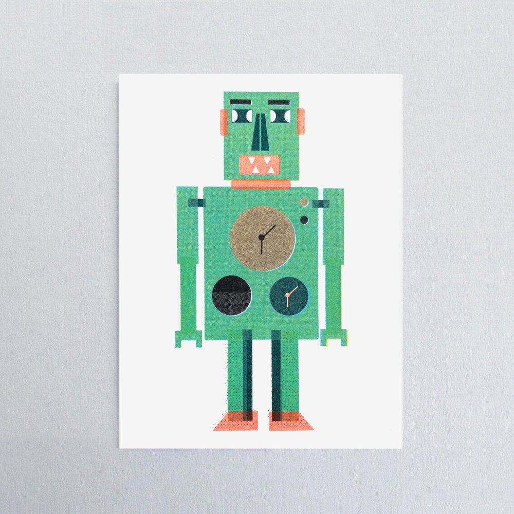 Robot Mini Card