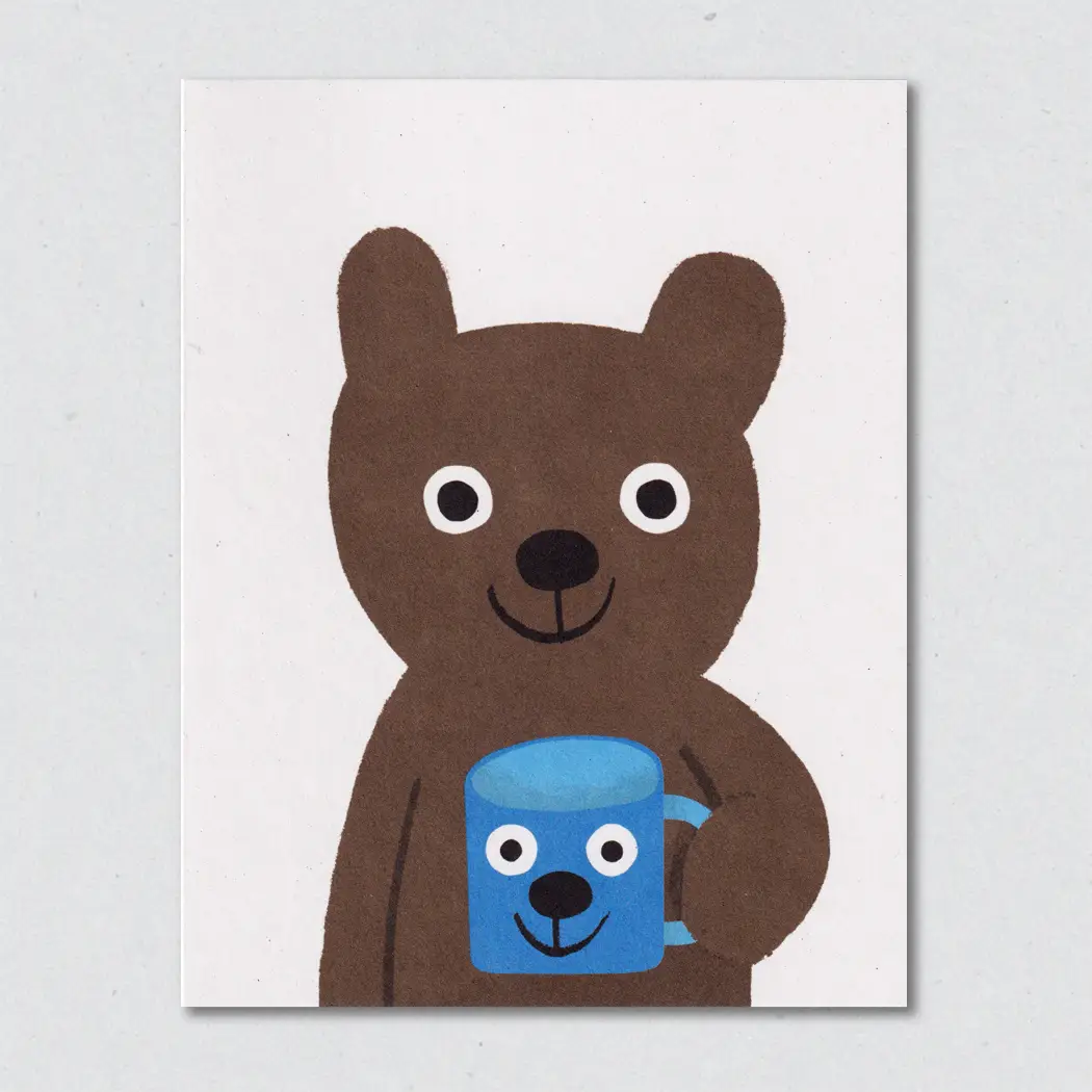Beverage Bear Card