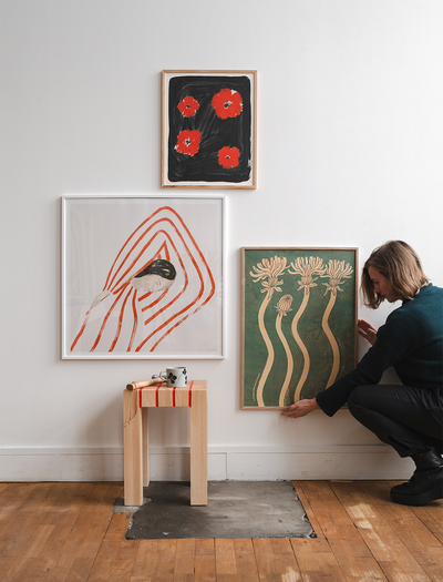 'Maskros' Print by Kristine Thenman 50 x 70cm