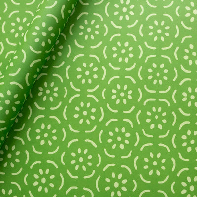 Grass Green 'Small Pear Halves' Wrapping Paper