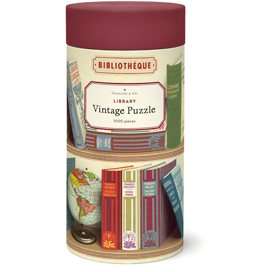 Library Books 1000 Piece Puzzle