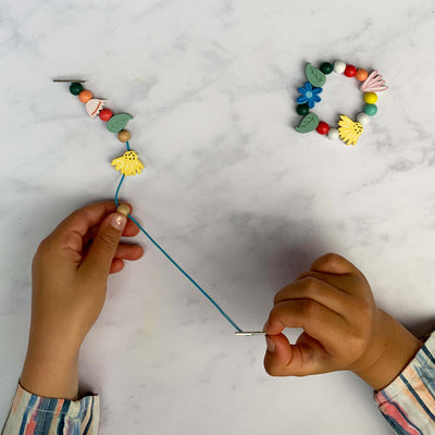 Large Beaded Bracelet Kit - Wildflower