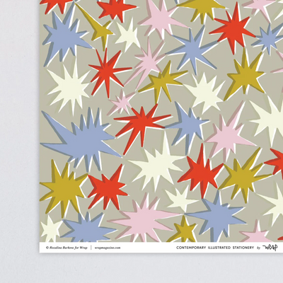 Christmas Stars Wrapping Paper