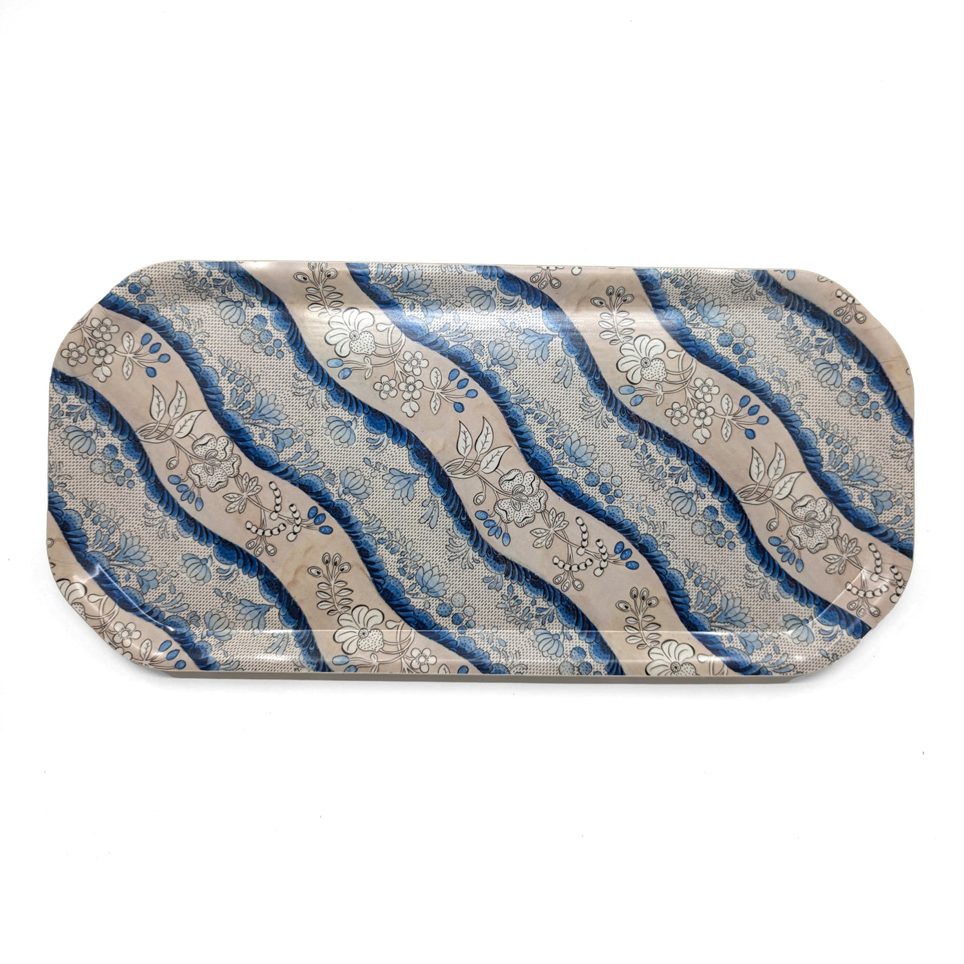 'Maria' - Large Octagonal Birch Wood Tray