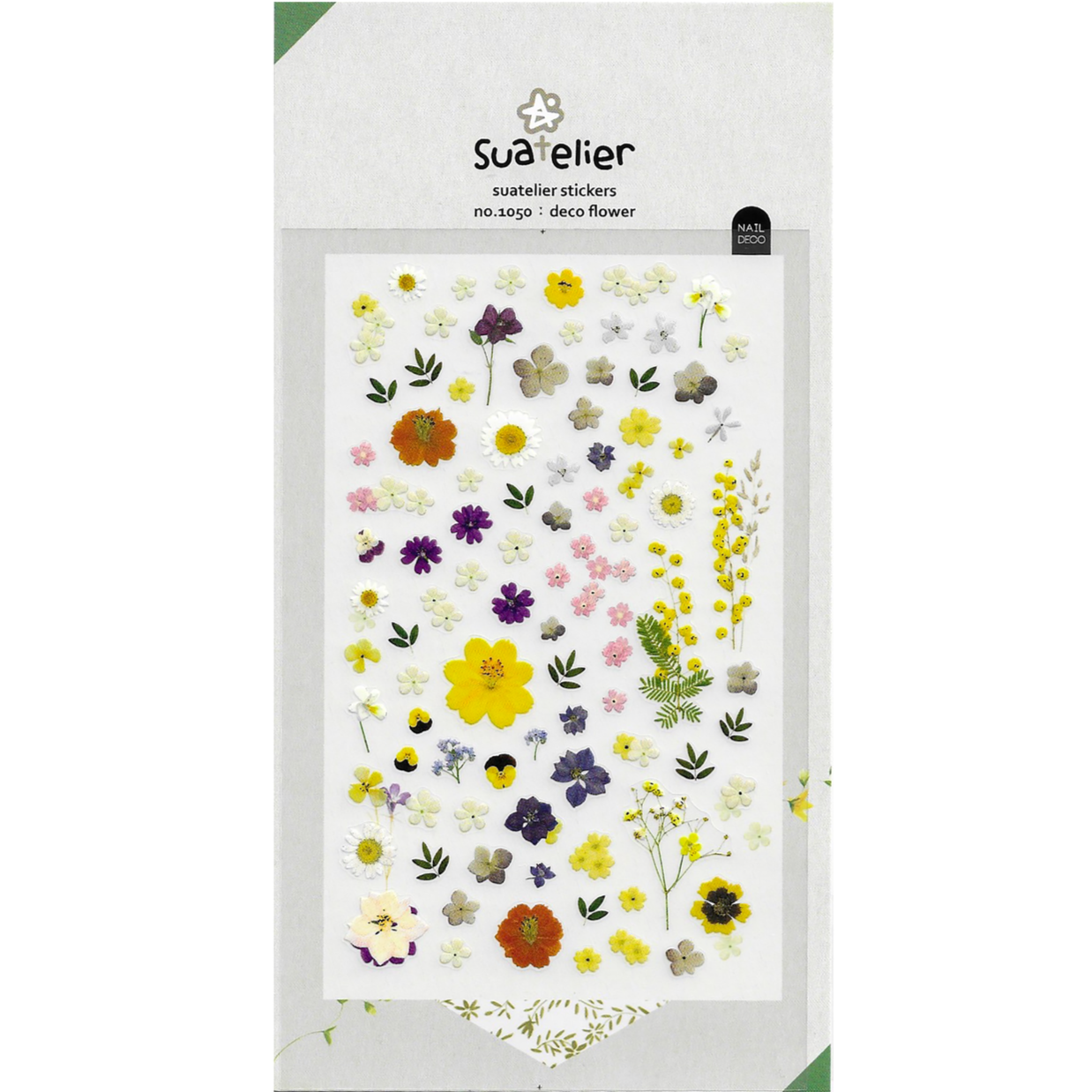 Deco Flower Stickers - 1050