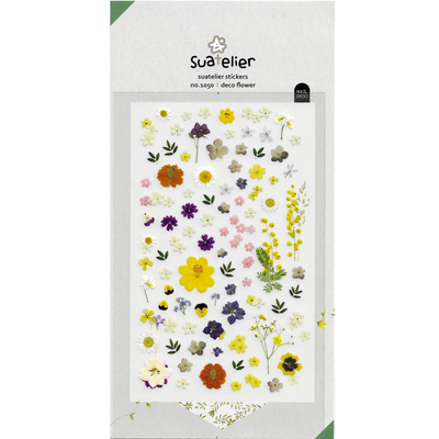 Deco Flower Stickers - 1050 By Suatelier