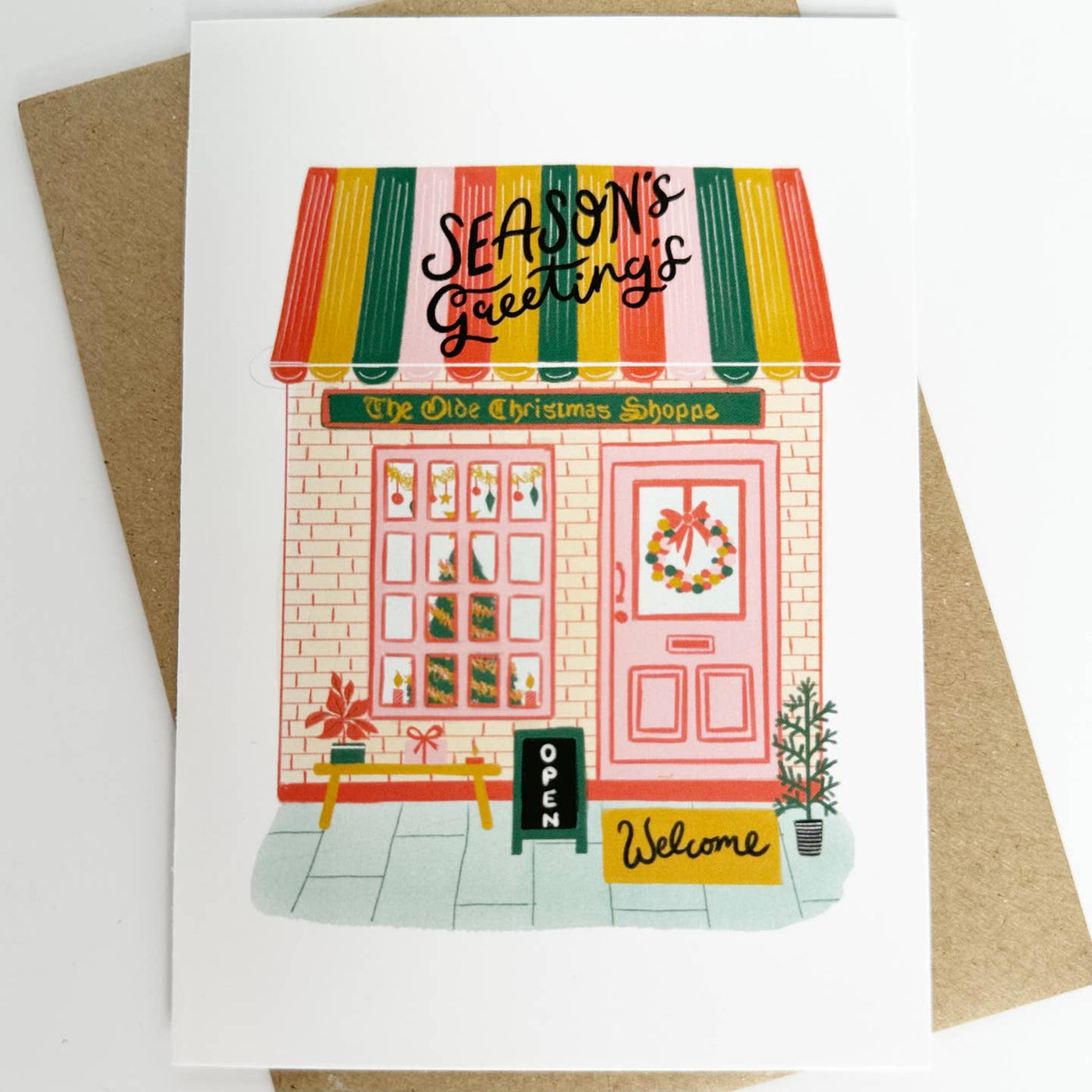 The Olde Christmas Shoppe Card