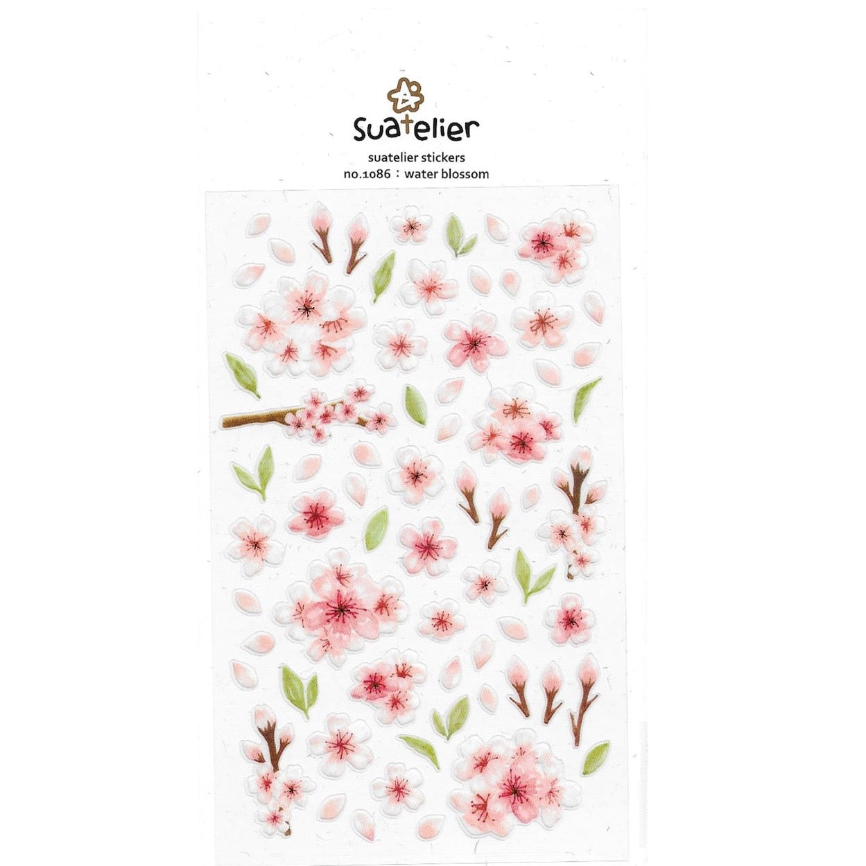 Water Blossom Stickers - 1086