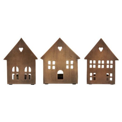 House Facade Tealight Holder