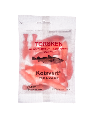 Kolsvart Natural Swedish Candy Fish