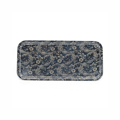 'Indigo' - Narrow Birch Wood Tray