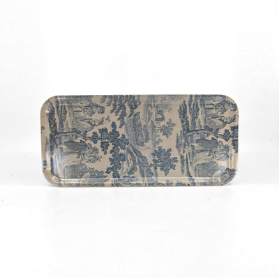 'Toile' - Narrow Birch Wood Tray