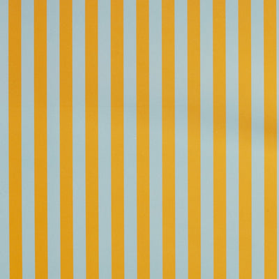 Blue and Yellow Classic Stripe Wrapping Paper