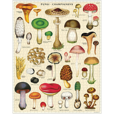 Mushrooms 1000 Piece Puzzle