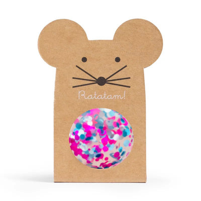 Multicoloured Mousey Bouncy Ball